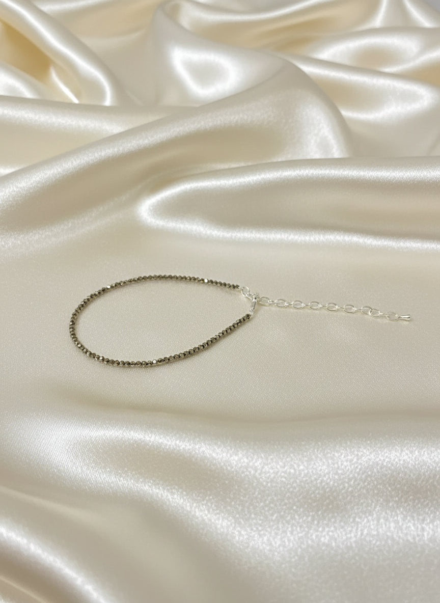 Pyrite Anklet Money attracter – Attract Wealth & Luck.