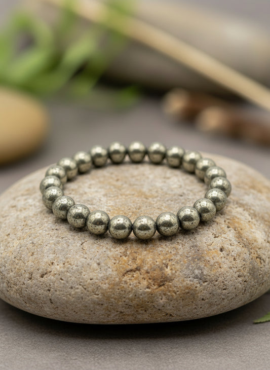 Pyrite Money Bracelet – For Wealth & Abundance